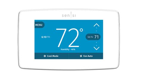 Sensi Touch Smart Thermostat St75 Review Pcmag