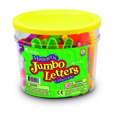 Jumbo Magnetic Letters And Numbers