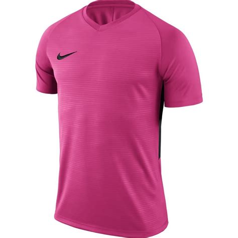 Nike Voetbalshirt Tiempo Premier Roze Zwart Kinderen