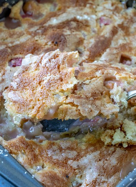It is prepared using either the kitchen inside an upgraded farmhouse or a cookout kit. Hot Eats and Cool Reads: Baked Sticky Rhubarb Pudding Recipe