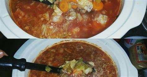 This easy hamburger stew hamburger stew is an easy recipe to make in the crock pot or on the stove top. Hamburger Cabbage Soup Recipe by Kari Campos🥑🌶 - Cookpad