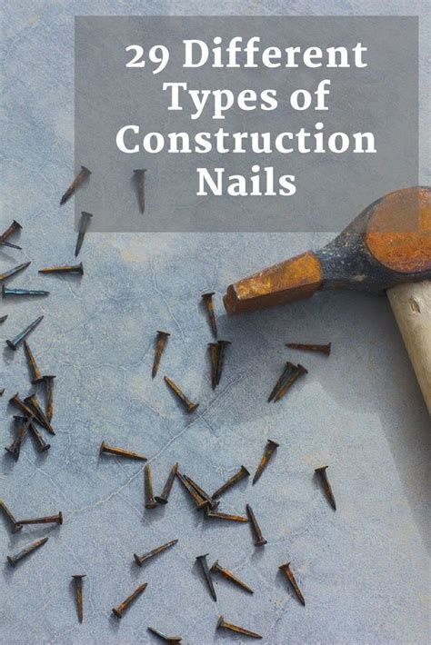 29 Different Types Of Construction Nails Plus More Construction