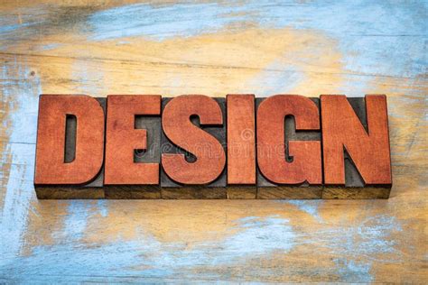 Design Word Abstract Typography Stock Photo Image Of Creative Letter