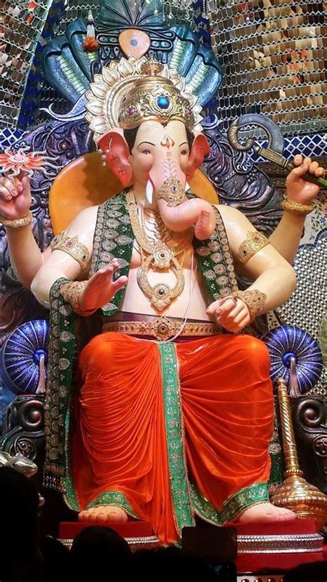 View The Magnificent Lalbaugcha Raja In Pictures From To