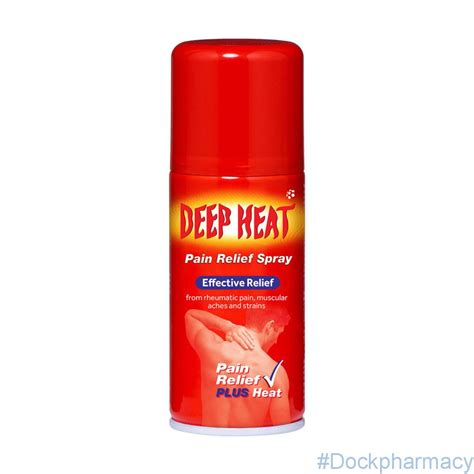 Deep Heat Spray 150g Dock Pharmacy
