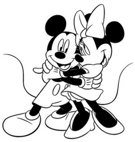 Stampa E Colora Walt Disney Topolino E Minnie