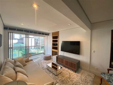 Apartamento com quartos e mobiliado m² na Zona Sul em Cidade Monções São Paulo ZAP Imóveis