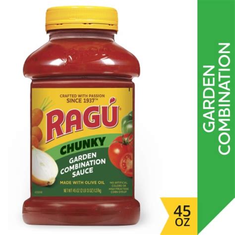 Ragu Chunky Garden Combination Pasta Sauce 45 Oz Pick ‘n Save
