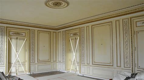 Important Louis Xvi Style Woodwork End Of The 20th Century Paneled Rooms