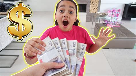Giving £10000 To My Little Sister Prank Youtube
