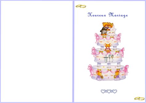 carte mariage