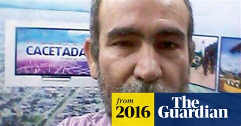 Two Men Detained After The Murder Of A Brazilian Journalist Media The Guardian