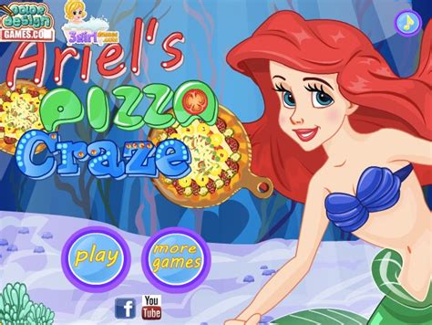 Ayúdelo a preparar pizza casera y muy sabroso. Juegos Ariel cocina pizza