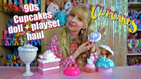 Cupcakes Doll And Playset Haul 90s Vintage Cute Sweet Girl Toys Youtube