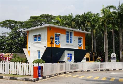 It is an upside down house full of fun, fully built from recycled materials. Dizzying Upside-Down Houses From Around the World