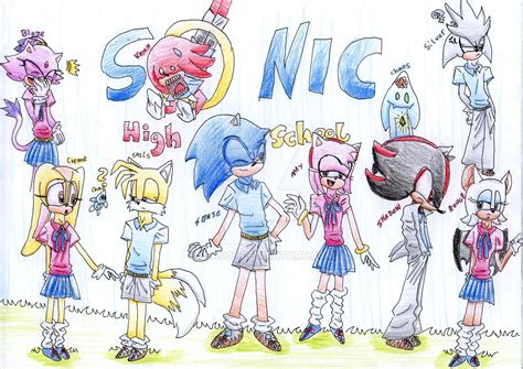 Sonic High School By Lea007 On Deviantart