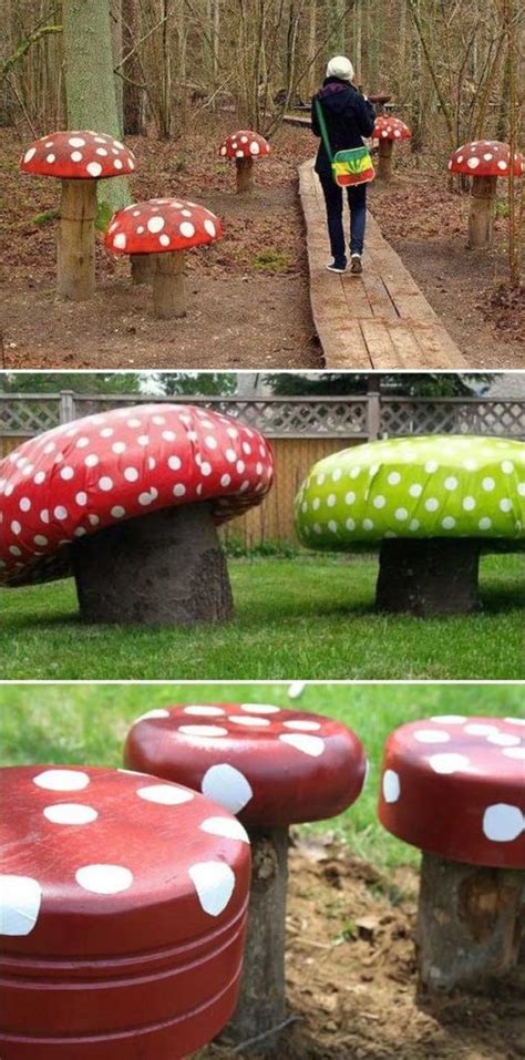 Amazing DIY Tree Log Projects For Your Garden