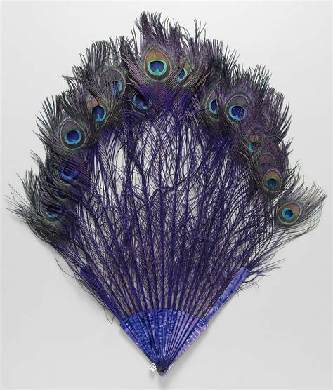 Peacock Feather Fan Museum Of Fine Arts Boston