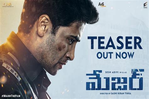 Major Teaser Adivi Sesh Brings Out His Patriotic Side Through His New