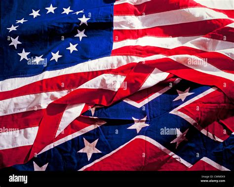 Union Army Union Battle Flag Civil War Garrett La
