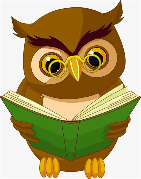 Owls Reading Clipart Vector Owl Reading Reading Clipart Owl Clipart