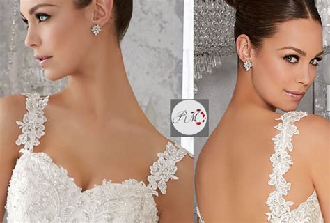 Search by silhouette, price, neckline and more. Detachable straps. Beautiful lace appliqued and beaded ...