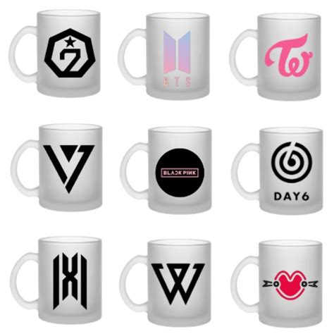 Cod Kpop Customized Mugs Frosted Clear Magic Mugs Got7 Exo Bts