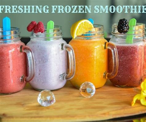 How To Make Frozen Fruit Smoothies Frozen Fruit Smoothie Fruit