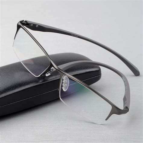 Pure Titanium Glasses Frame Full Eyeglasses Frame Men Optical Glasses
