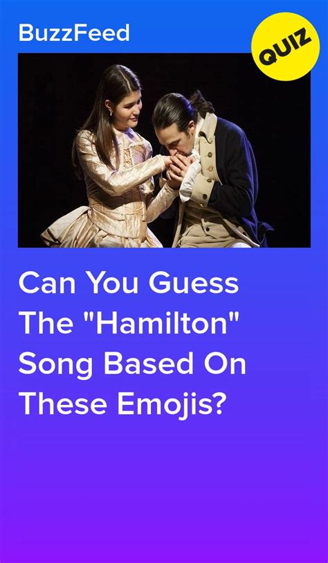 With no colleagues to complain, you can blast your favourite tunes at full volume while working from home during lockdown. Can You Guess The "Hamilton" Song Based On These Emojis? | Hamilton, Songs, Hamilton quiz