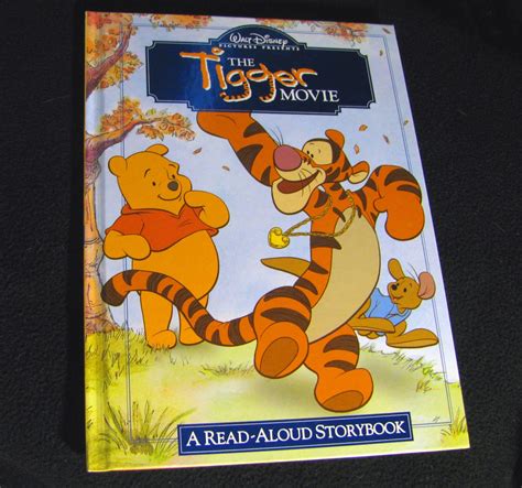 THE TIGGER MOVIE Disney S Vintage Read Aloud Storybook Like New Condition Glossy Hard Cover