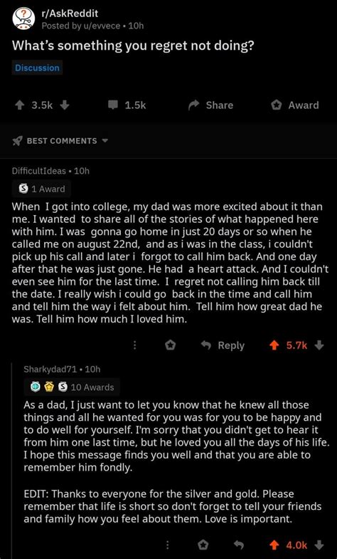 Reddit Dad Being A Bro To Fellow Redditor Humansbeingbros