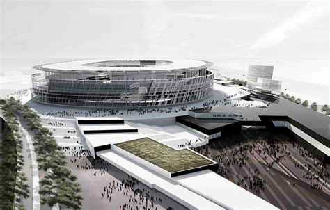 As Roma Unveils Its New State Of The Art Football Stadium