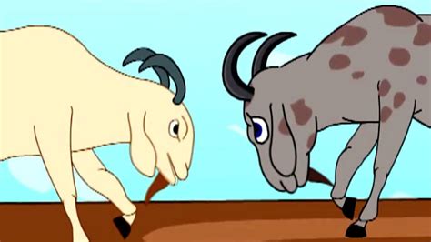 Two Wise Goats Kids English Animation Moral Story Moral Stories