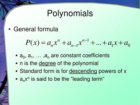 Ppt Polynomial Functions Powerpoint Presentation Free Download Id