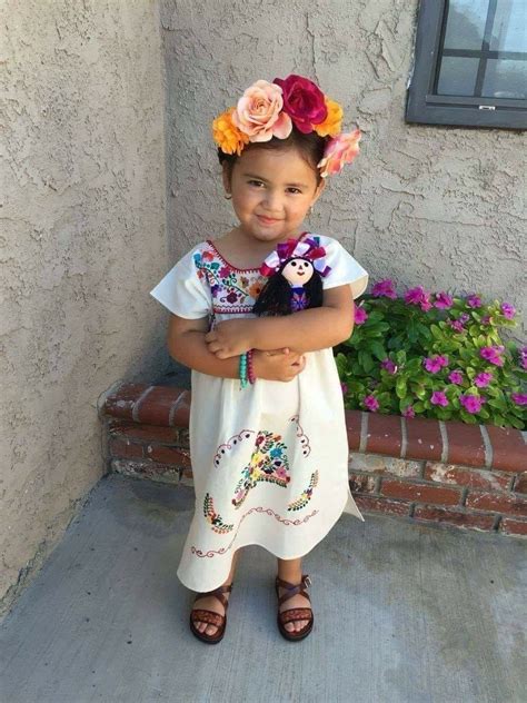 Pin By Ale Garcia On Country Style Mexican Outfit Mexican Baby Girl