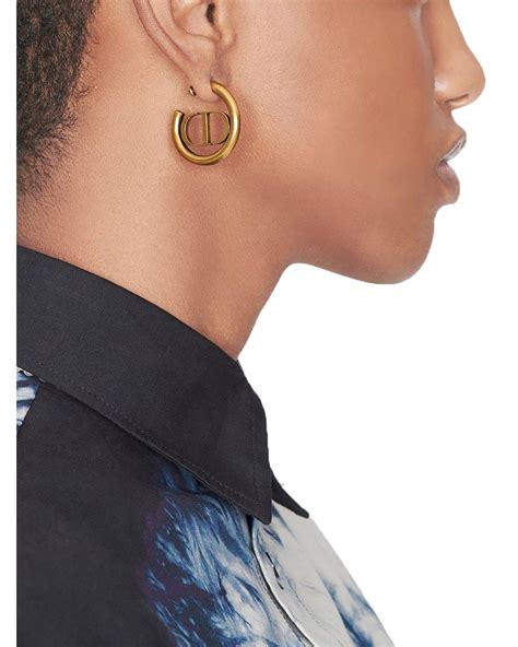 Dior 30 Montaigne Hoop Earrings Lyst