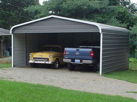 Looking for a single vehicle carport? Metal Carport Kits Do Yourself - AllstateLogHomes.com