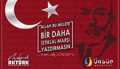 12 mart şiirleri, 12 mart konuşma metinler, 12 mart okul programları, i̇stiklal marşının kabulü tören evrakları, dokümanları, dosyaları indir. Başkan Aktürk, "12 Mart İstiklal Marşının Kabulü" mesajı yayınladı