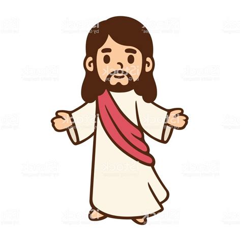 Cartoon Jesus Drawing For Kids Images Gallery