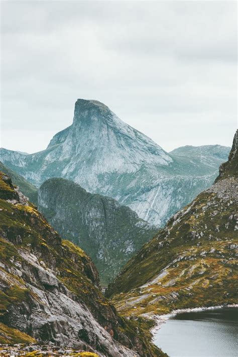 Norway Scandinavian Mountains Stock Image Image Of Mountain