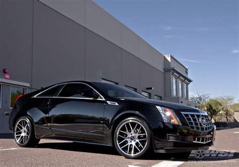 2012 Cadillac Cts Coupe With 20 Gianelle Yerevan In Machined Black