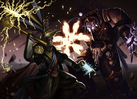Karl Franz Vs Chaos Lord By Ppowergene On Deviantart