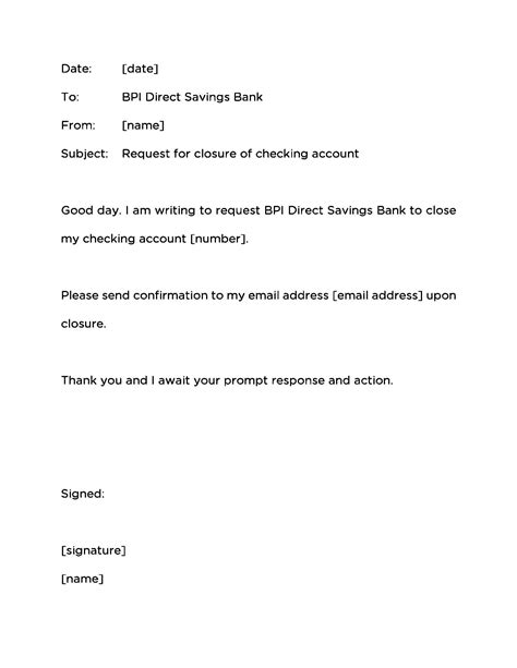 One challenge with closing bank accounts is that so many deposit and withdrawal services are. Request Letter For Closing Of Bank Account - Bank Account Closing Letter
