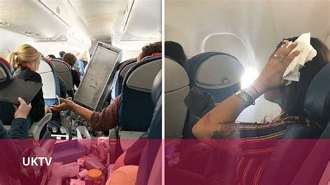 Passengers React After Severe Turbulence On Hawaiian Flight Breaking