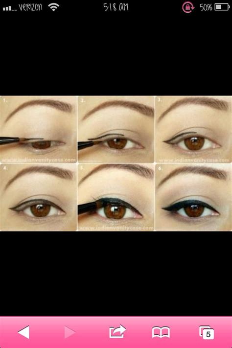 Step By Step How To Apply Cat Eyeliner On Your Top Lid Cat Eyeliner