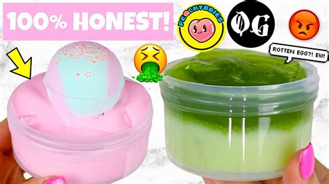 100 Honest Famous Slime Shop Review Og Slimes And Peachybbies Youtube