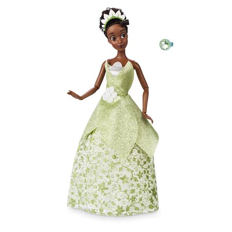 Disney Princess The Princess The Frog Premium Princess Tiana Exclusive Doll Light Up Dress