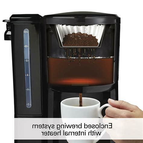 Programmable Coffee Maker 12 Cup Brewstation Dispensing Coffee
