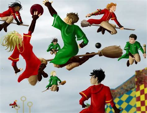 Slytherin Quidditch Team Harry Potter Lexicon